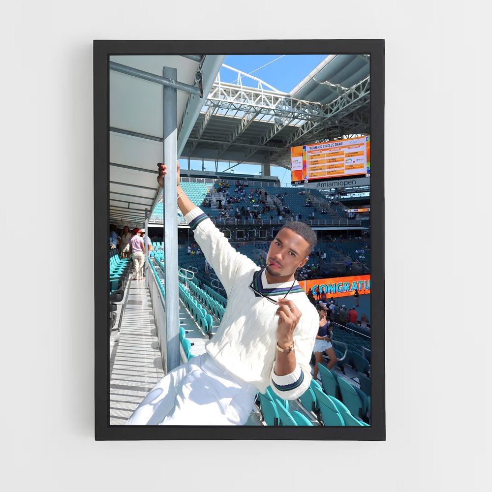 Poster Tennis à Miami (vue 2)